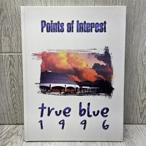 1996 True Blue Circle High School Yearbook Towanda Kansas‎ KS